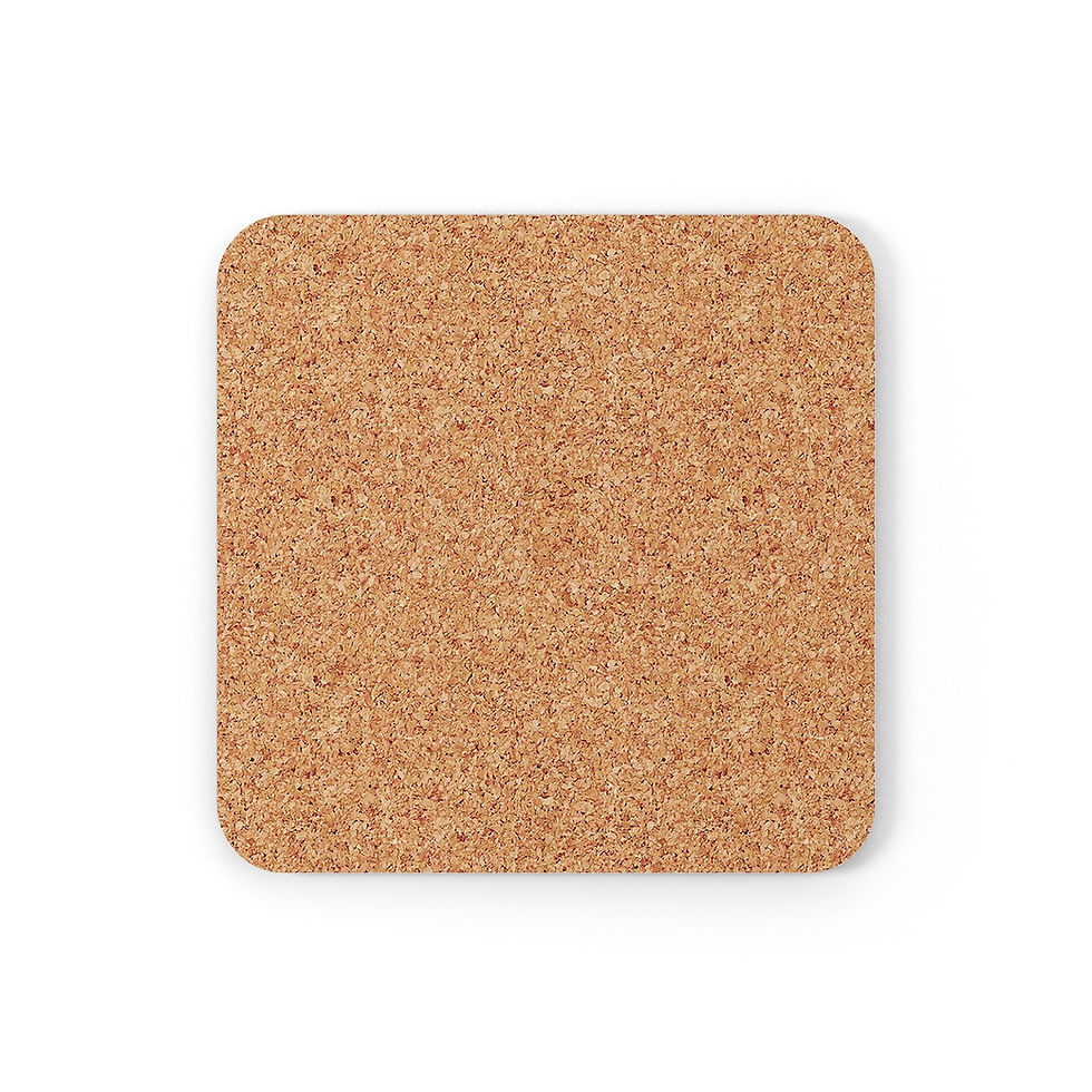 Thumbnail: Corkwood Coaster Set - Women Writers (Natural)