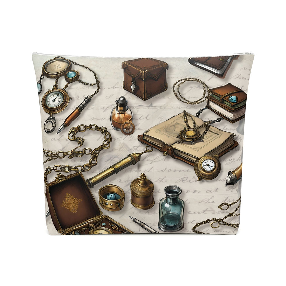 Thumbnail: Steampunk cosmetic bag (5)
