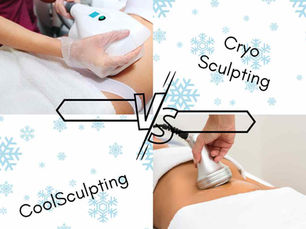 cryo sculpting vs coolsculpting fat freezing treatments