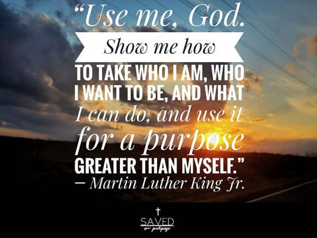 Use me for your purpose Lord