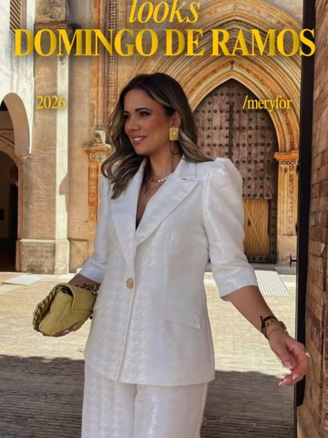 Looks DOMINGO DE RAMOS, meryfor 2026