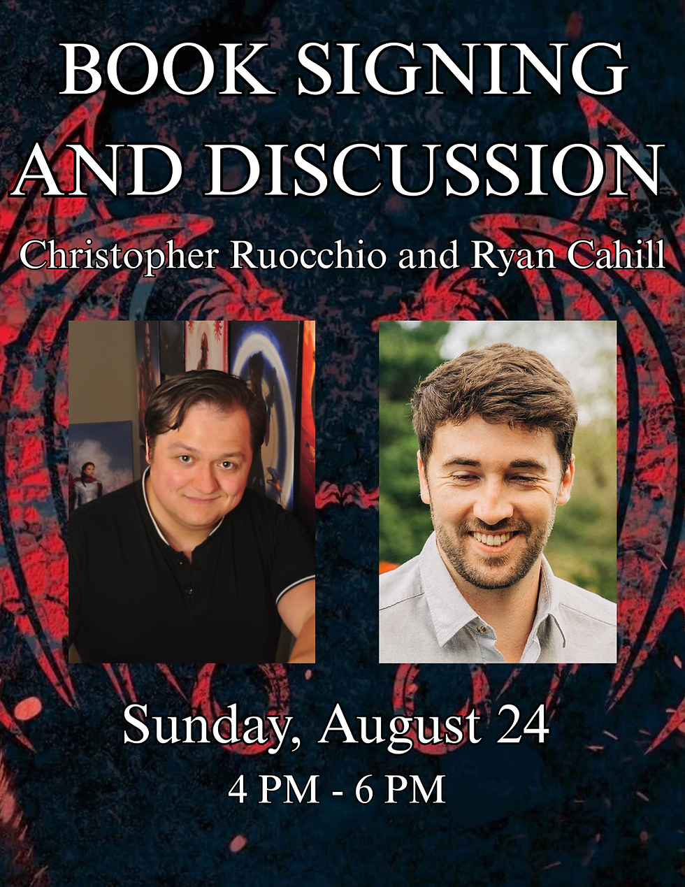 Ryan Cahill In Conversation with Christopher Ruocchio