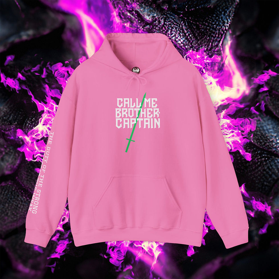 Thumbnail: Call Me Brother Captain– Heavy Blend Hoodie