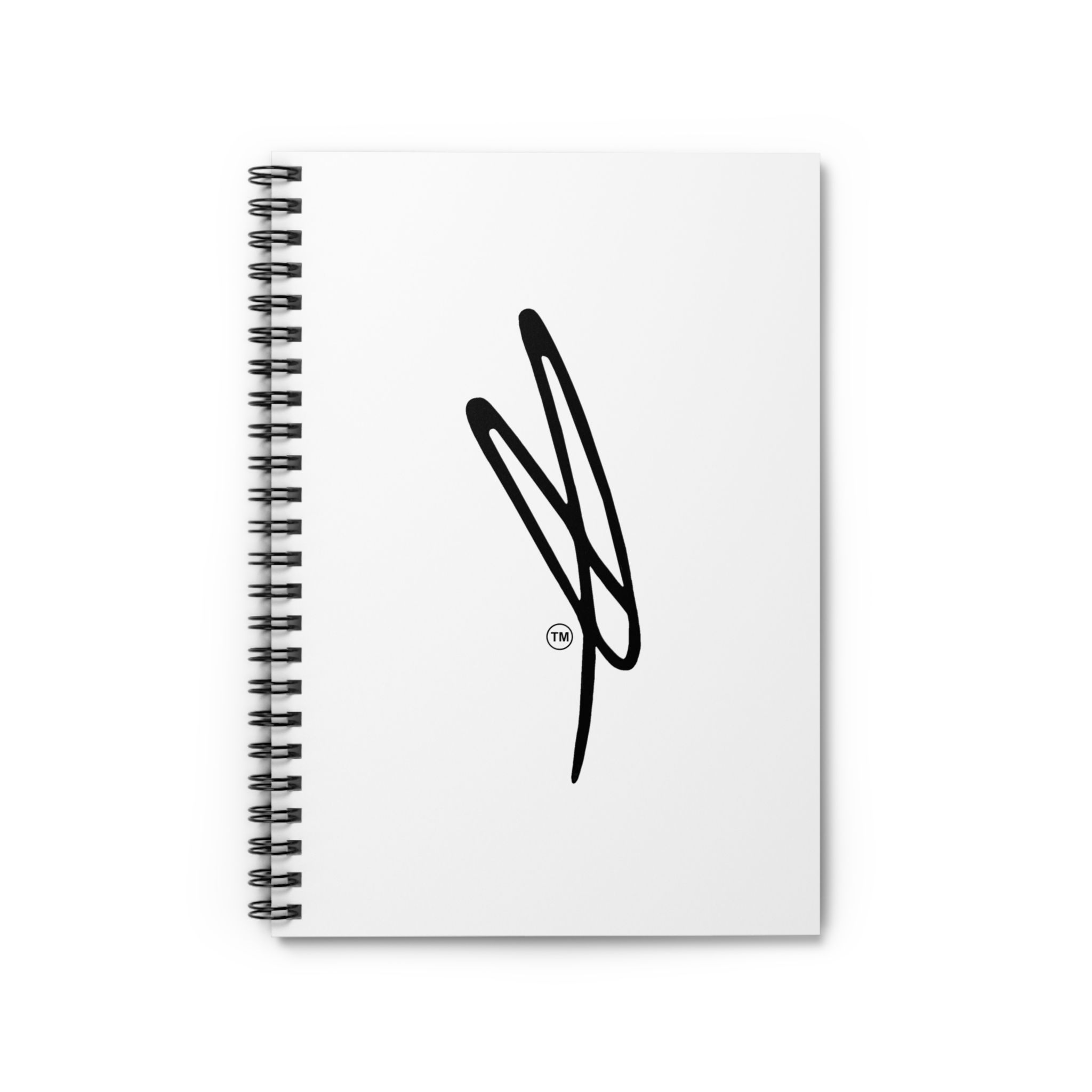 Signature Spiral Notebook (White) - Ruled Line