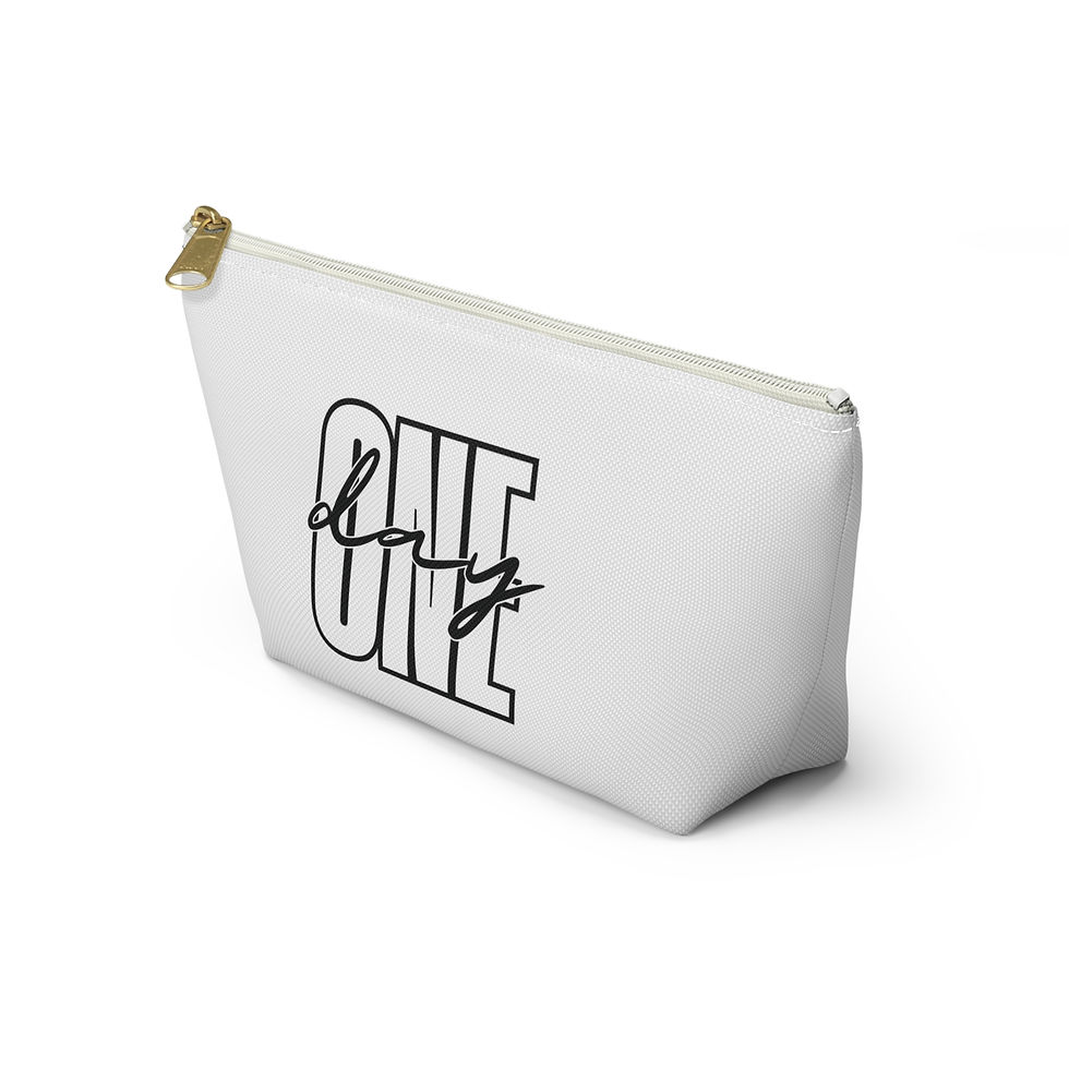 Thumbnail: Day One Accessory Pouch - White w/ White Logo