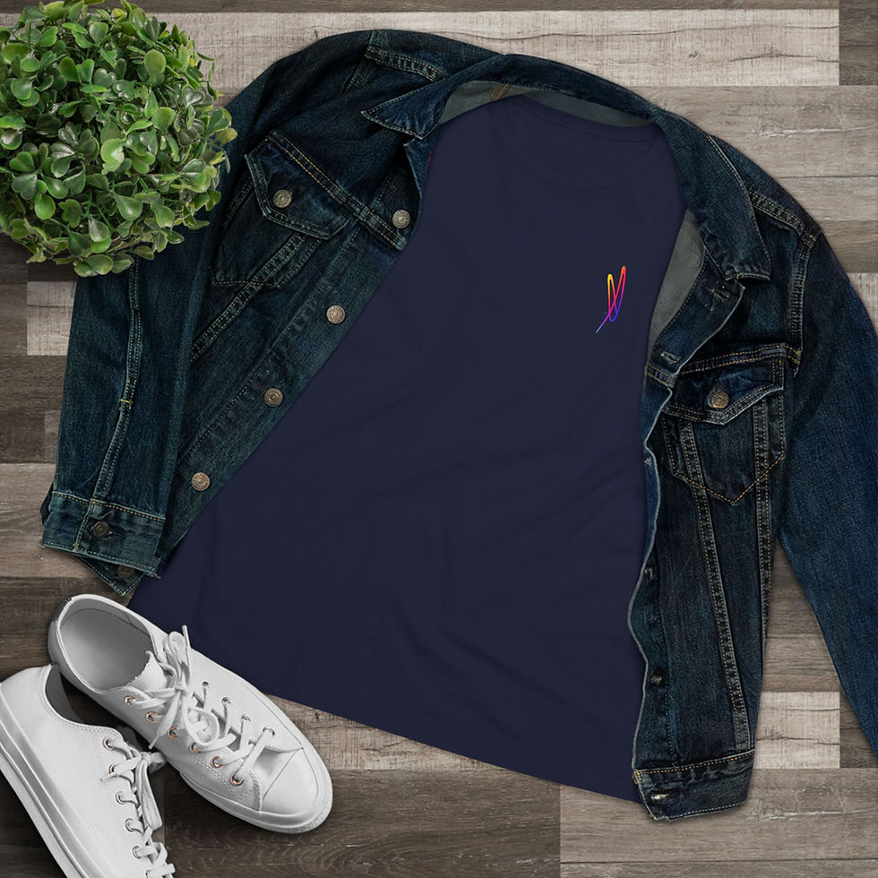 Thumbnail: Multicolor Signature Women's Cotton Tee