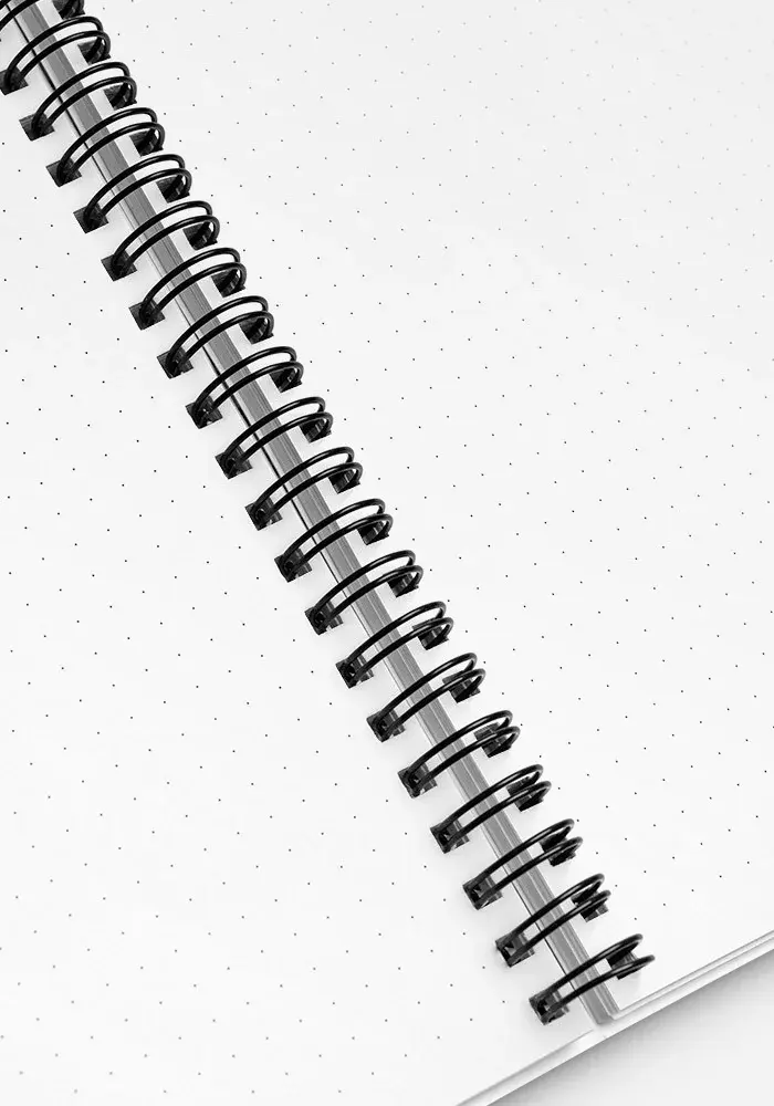 Thumbnail: WW Artwork Spiral Journal - Dotted Pages