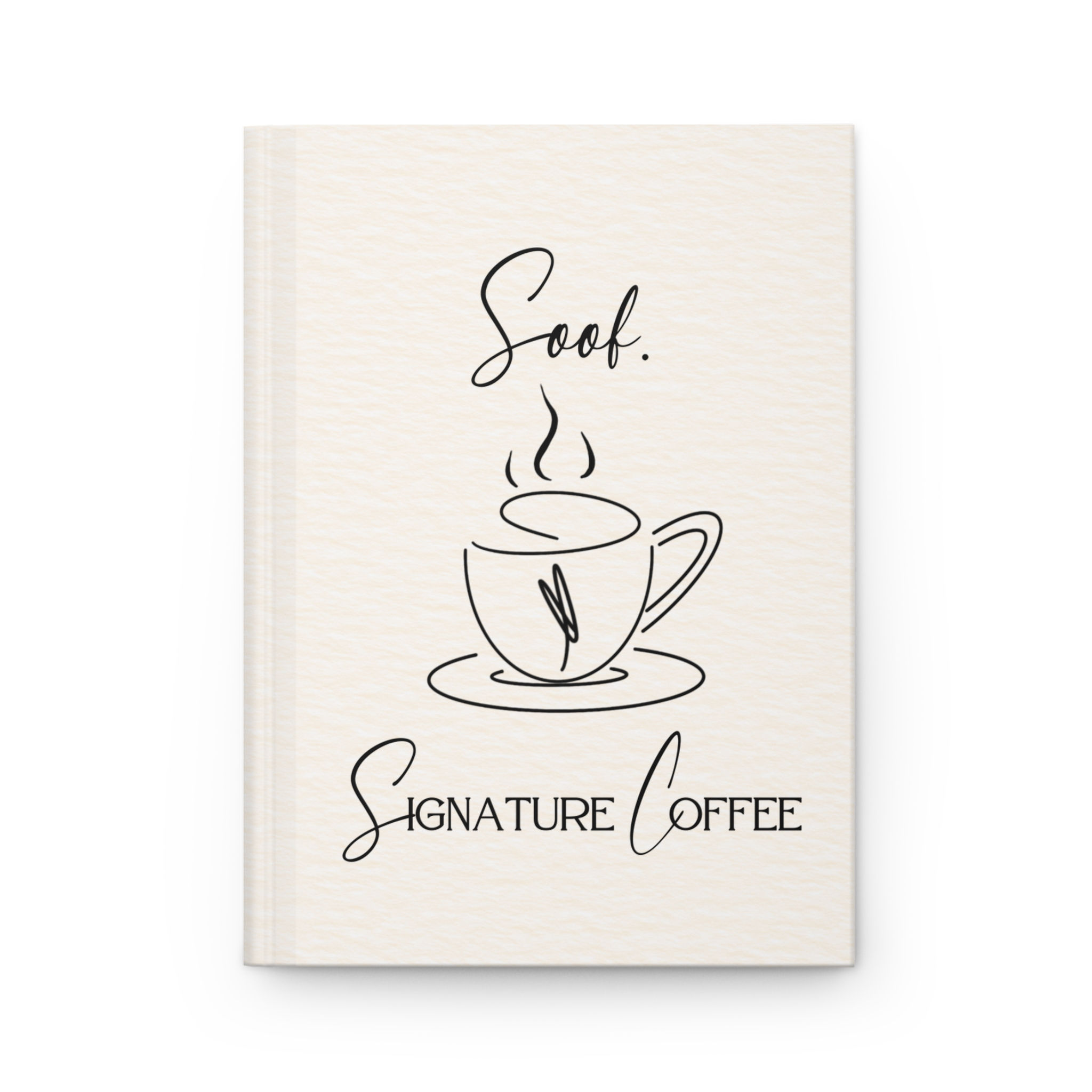 Soof. Signauture Coffee Hardcover Journal