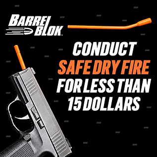 BarrelBlok dry-fire safety and training tool