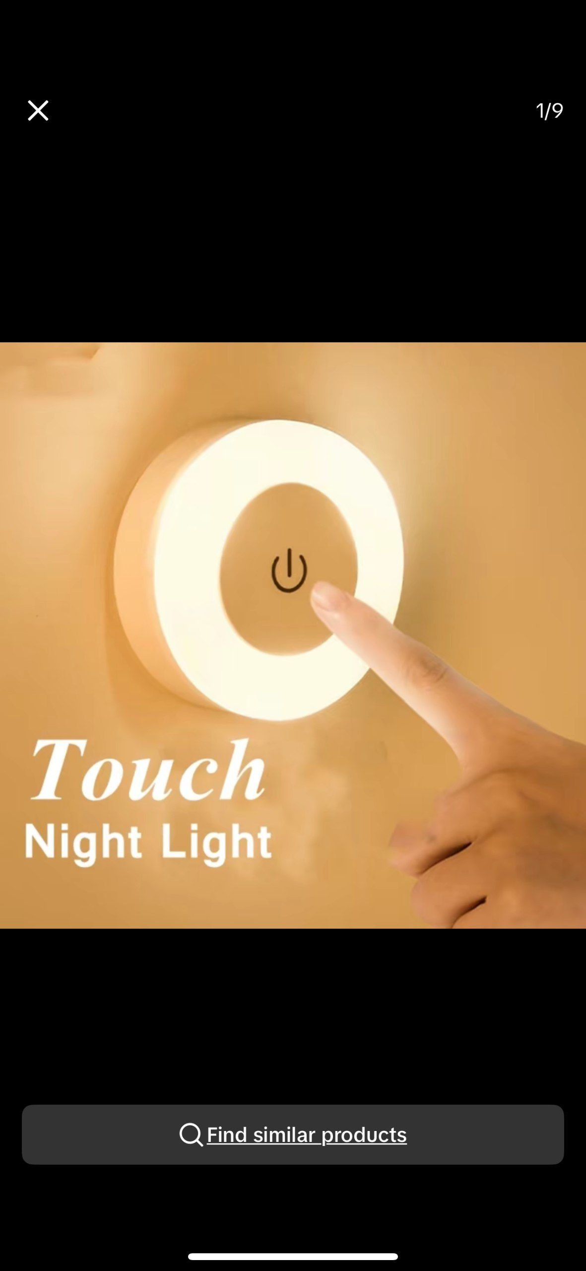 LED Touch Night Light