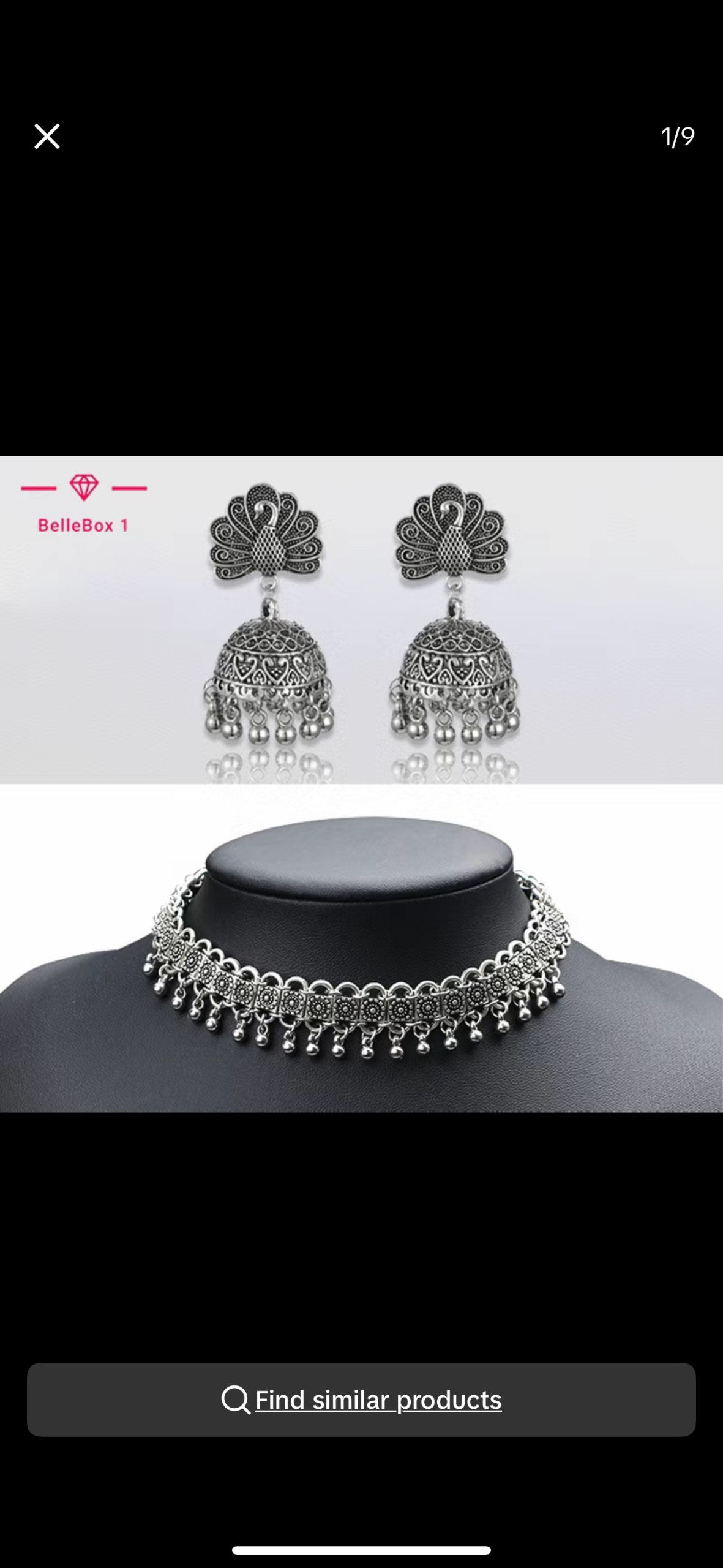 Jhumka + Necklace