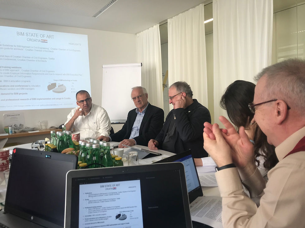 Pracovné stretnutie ECEC BIM WG, Viedeň