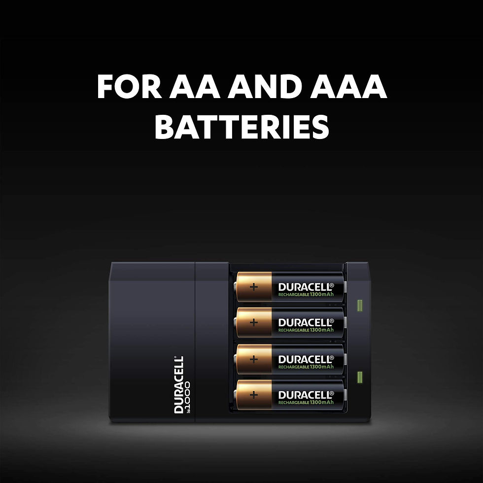 Thumbnail: Duracell AA and AAA Battery Charger | 4 hours