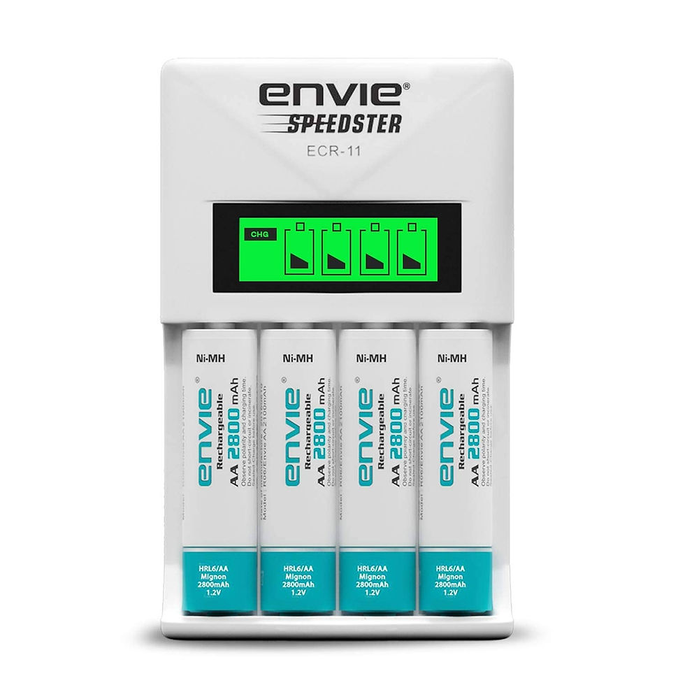 Thumbnail: Envie AA/AAA Charger | Ni-MH /Ni-Cd Charger