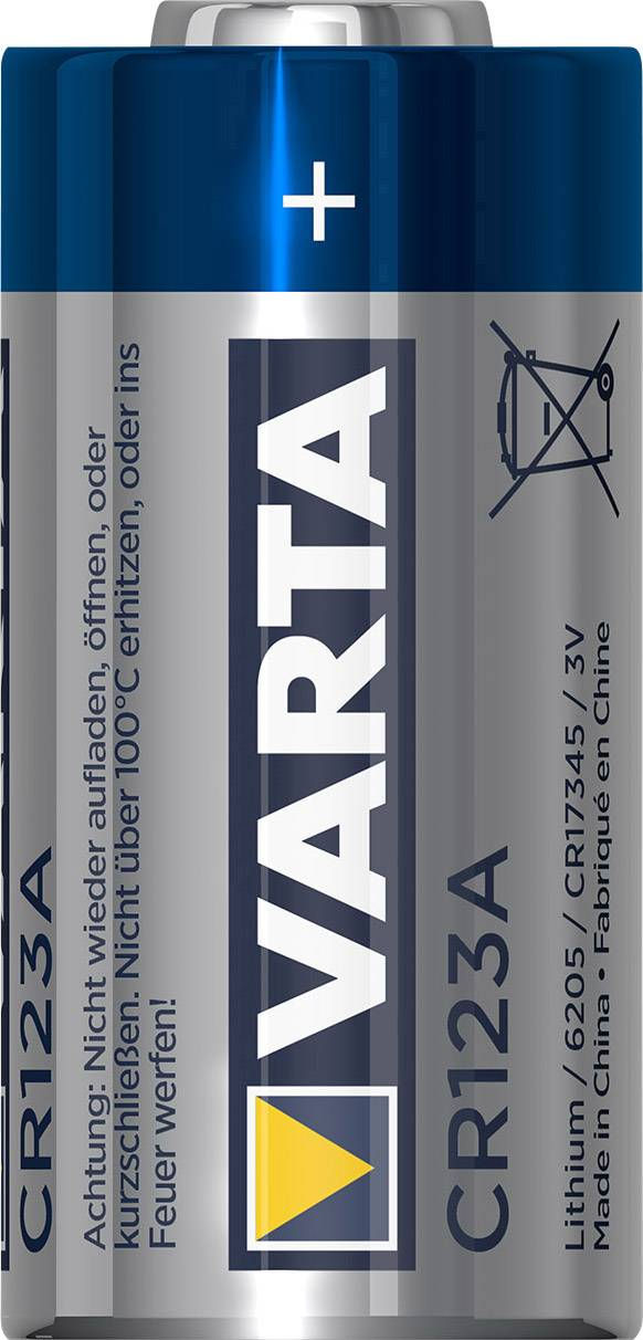 Thumbnail: Varta CR123A Lithium Battery | 3V | 6205