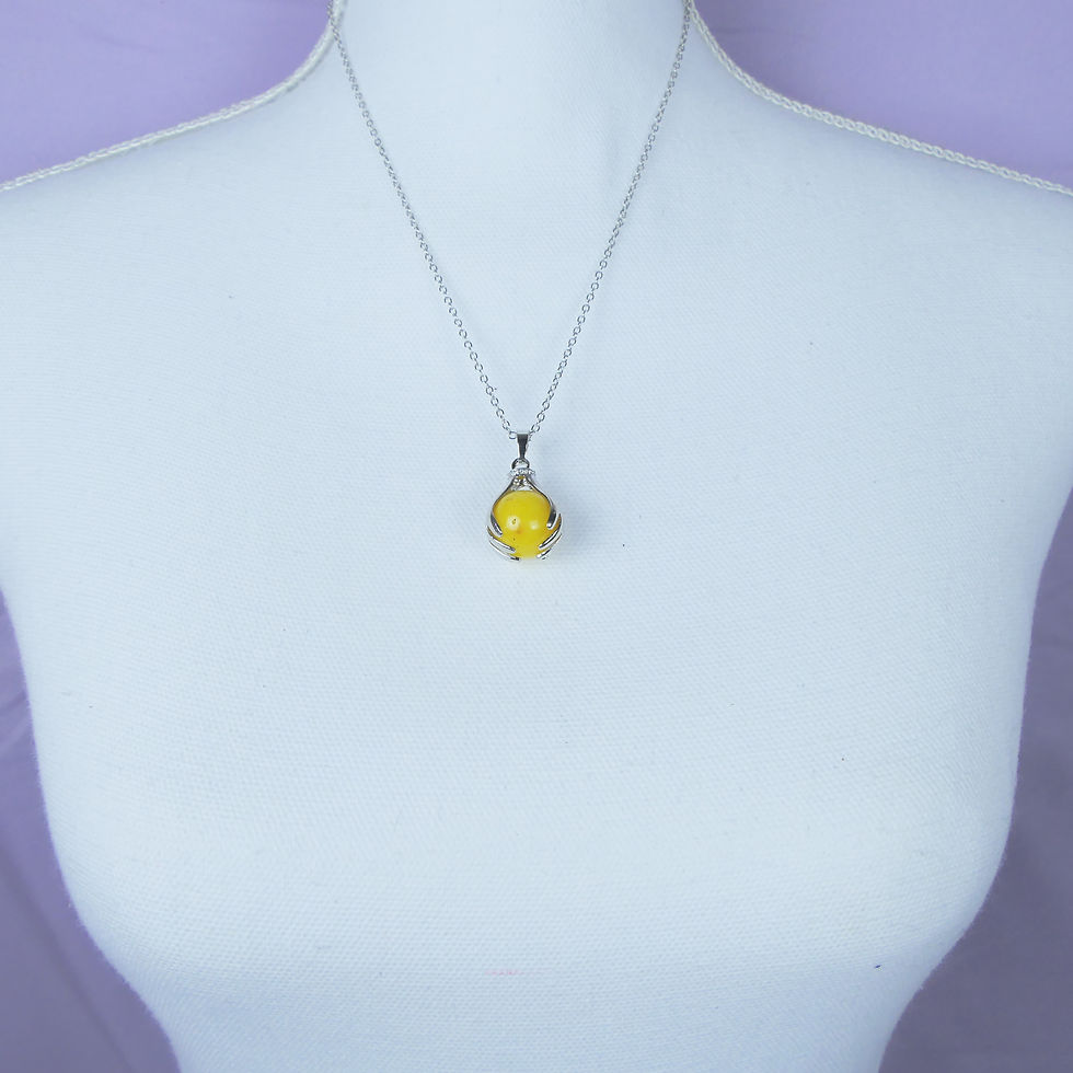 Miniature : Collier Energy Ball - Lithothérapie