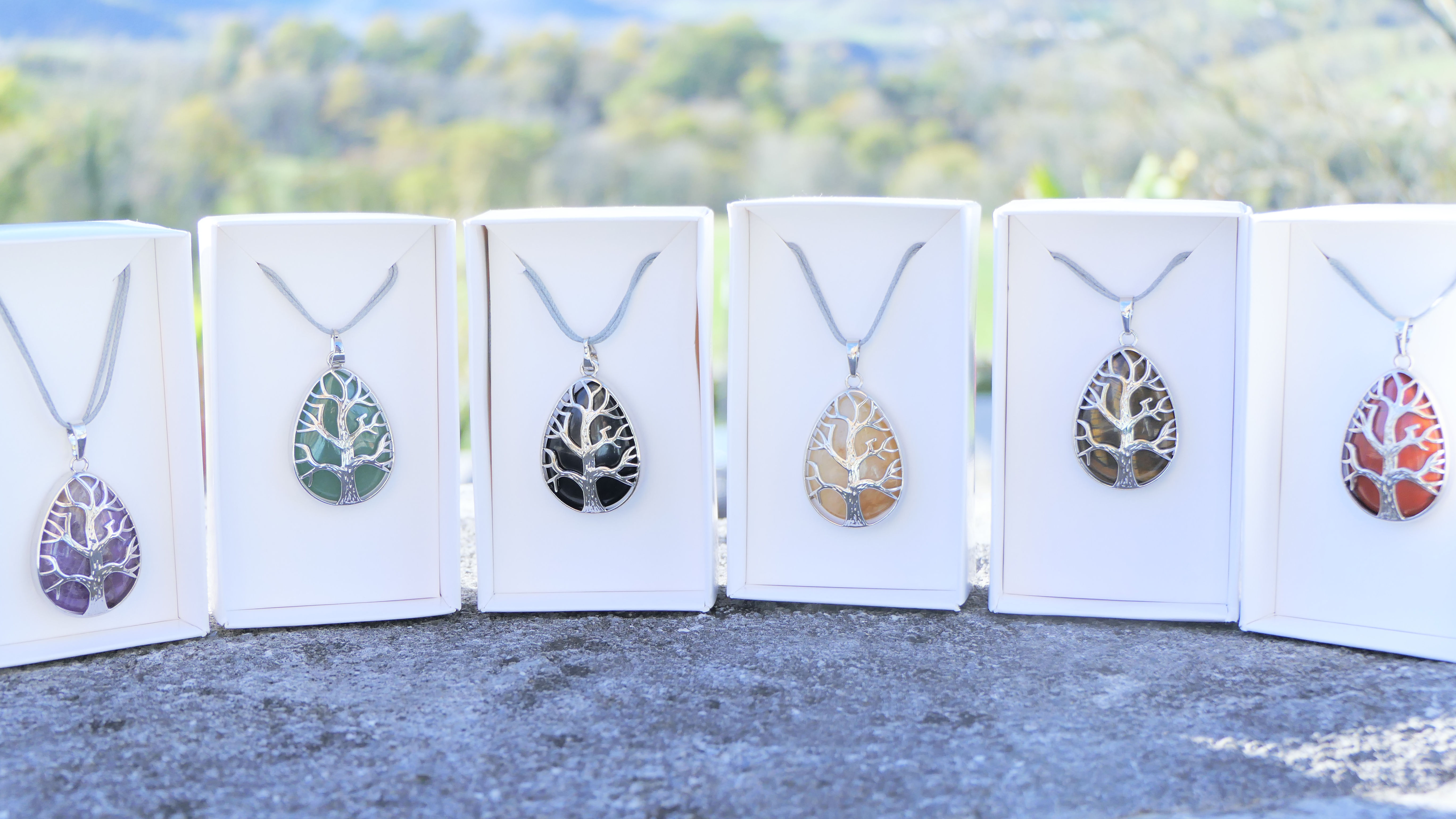 Collier Arbre du Bonheur - Lithothérapie