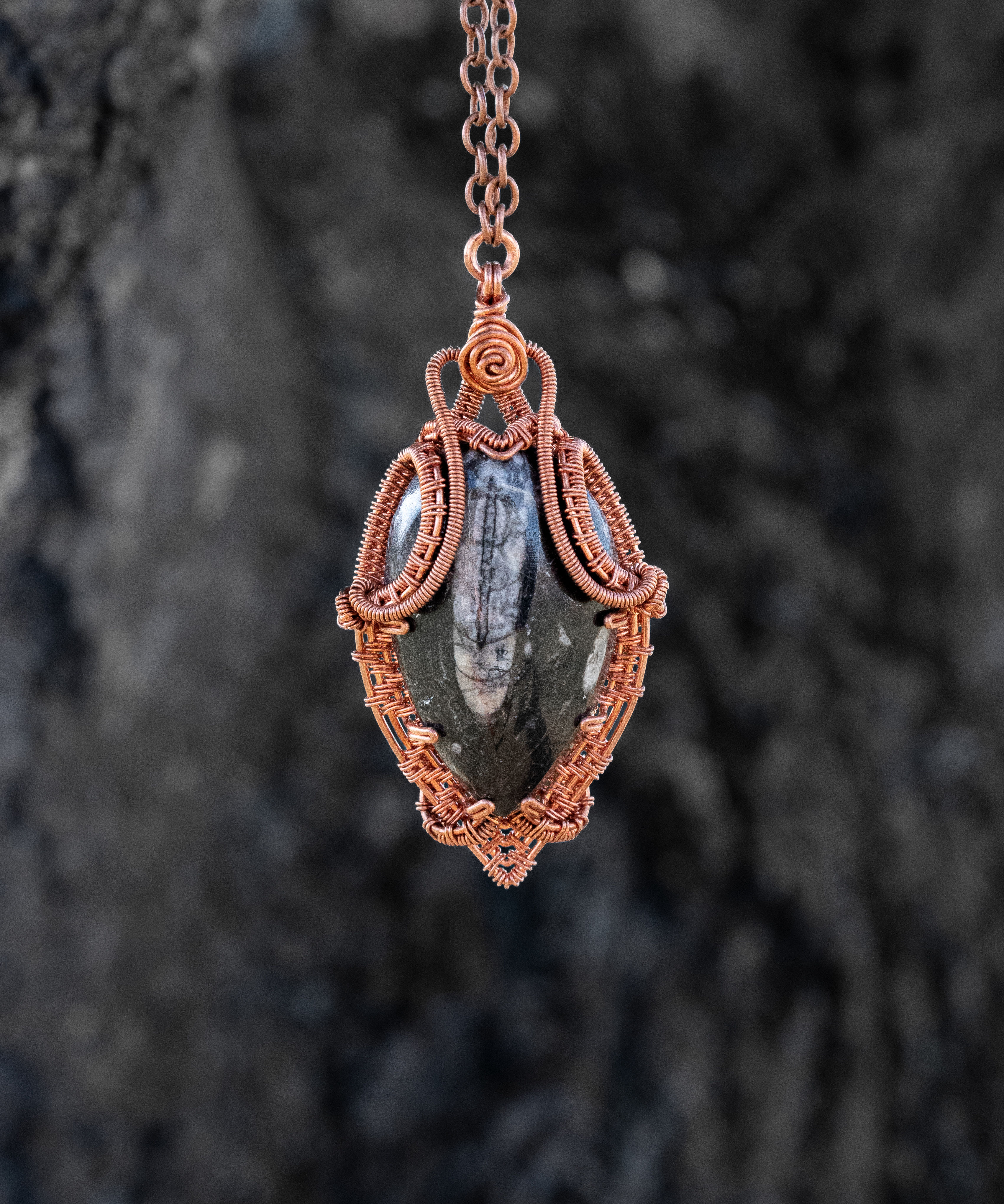 Orthoceras Fossil Necklace