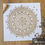 Thumbnail: Mandala sjabloon Mae - herbruikbare mandala sjablonen, mandala sjabloon voor meubels kasten tafels stoelen diy muurdecoratie