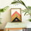 Thumbnail: Houten wanddecoratie geometrisch