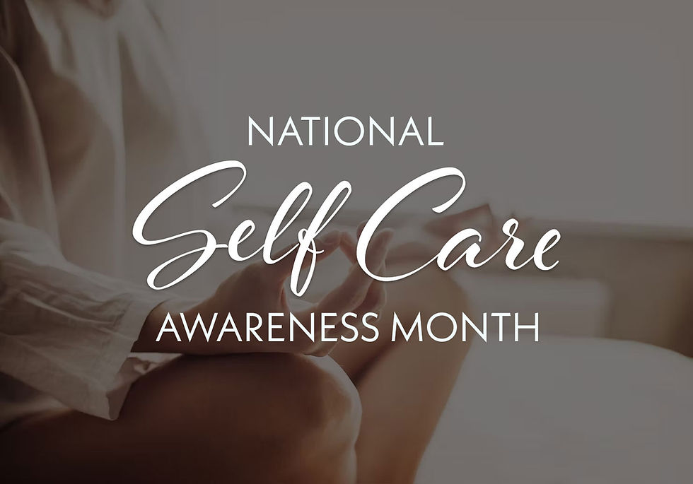 Celebrate National Self Care Awareness Month in Antigo