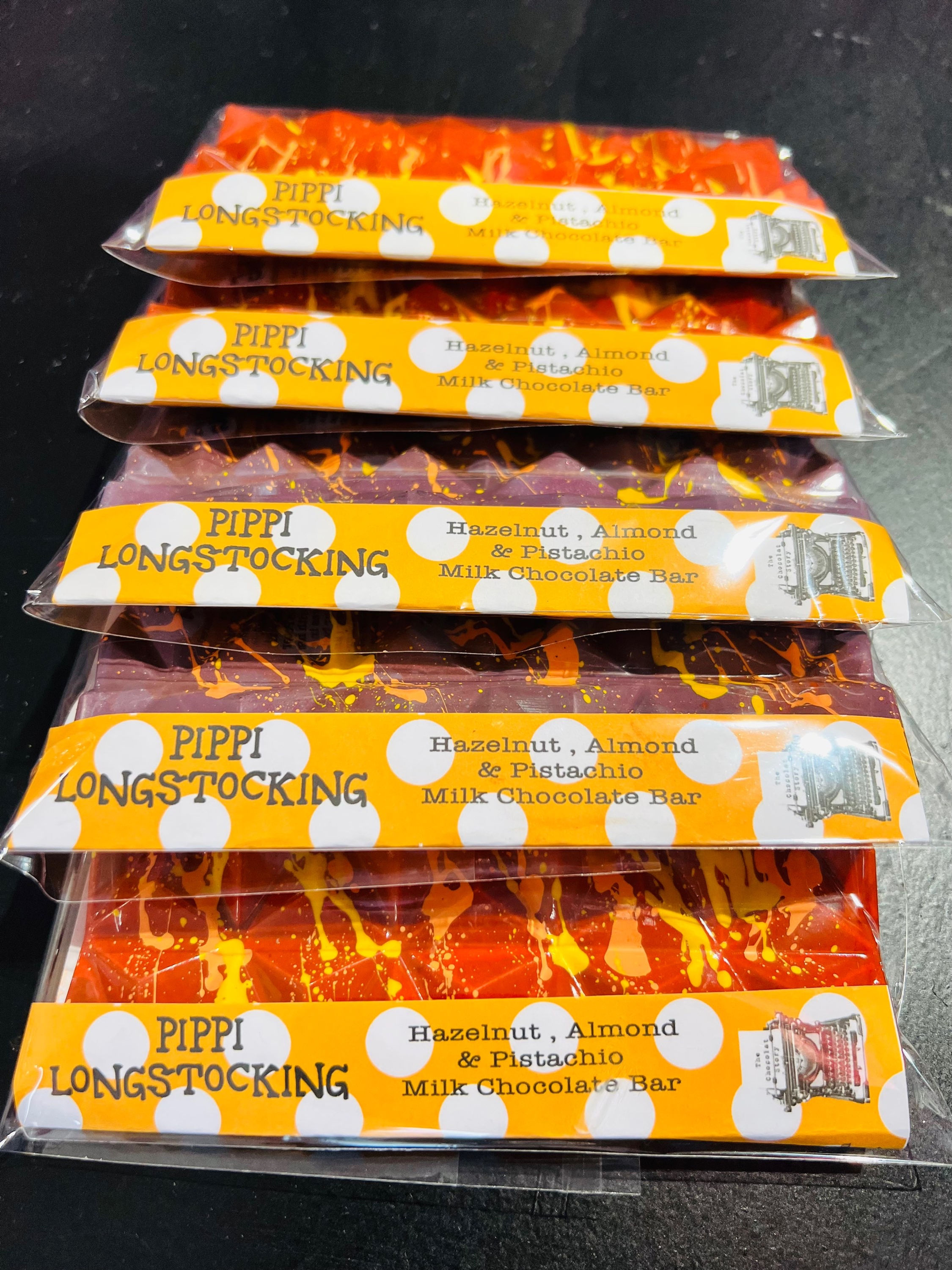 Pippi Longstocking - Nutty Milk Chocolate Bar