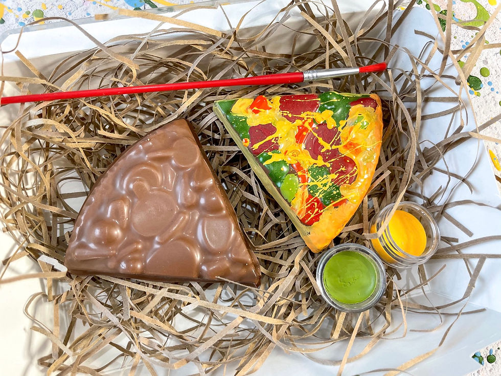 Thumbnail: Lab Cocoa  Chocolate Pizza  Set | Chocolate Activity Set For Kids | DIY Chocolate Set | Gift Set For Kids