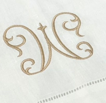 Thumbnail: Custom Hemstitch Cocktail Napkins