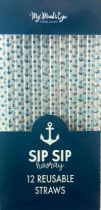 Thumbnail: Reuseable Nautical Straws