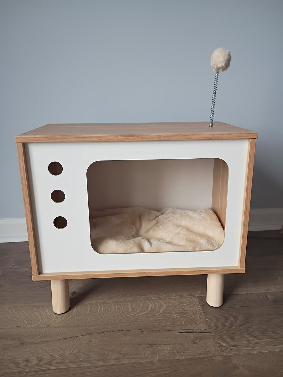 07: Retro Cat TV bed