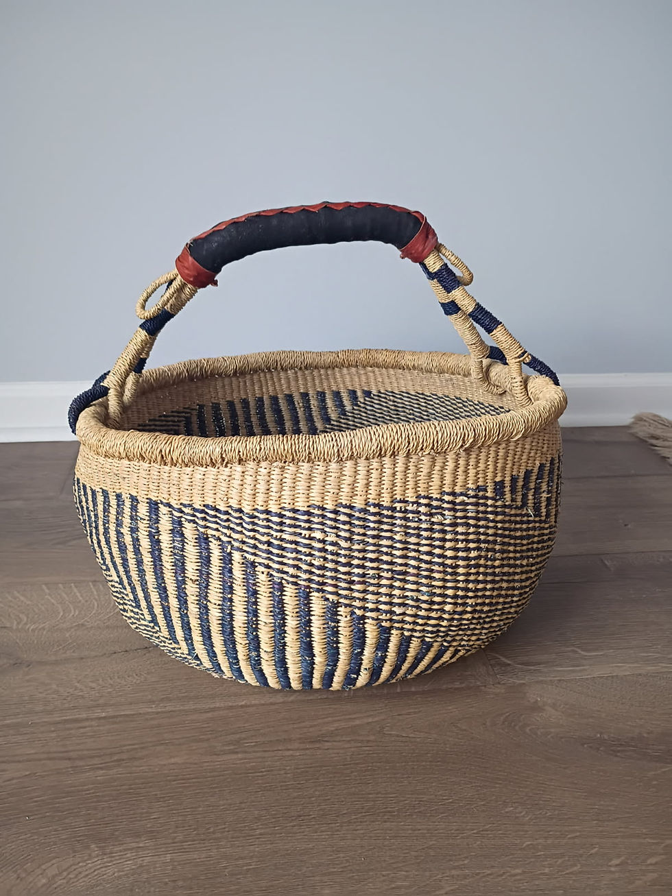 08: Handmade woven basket