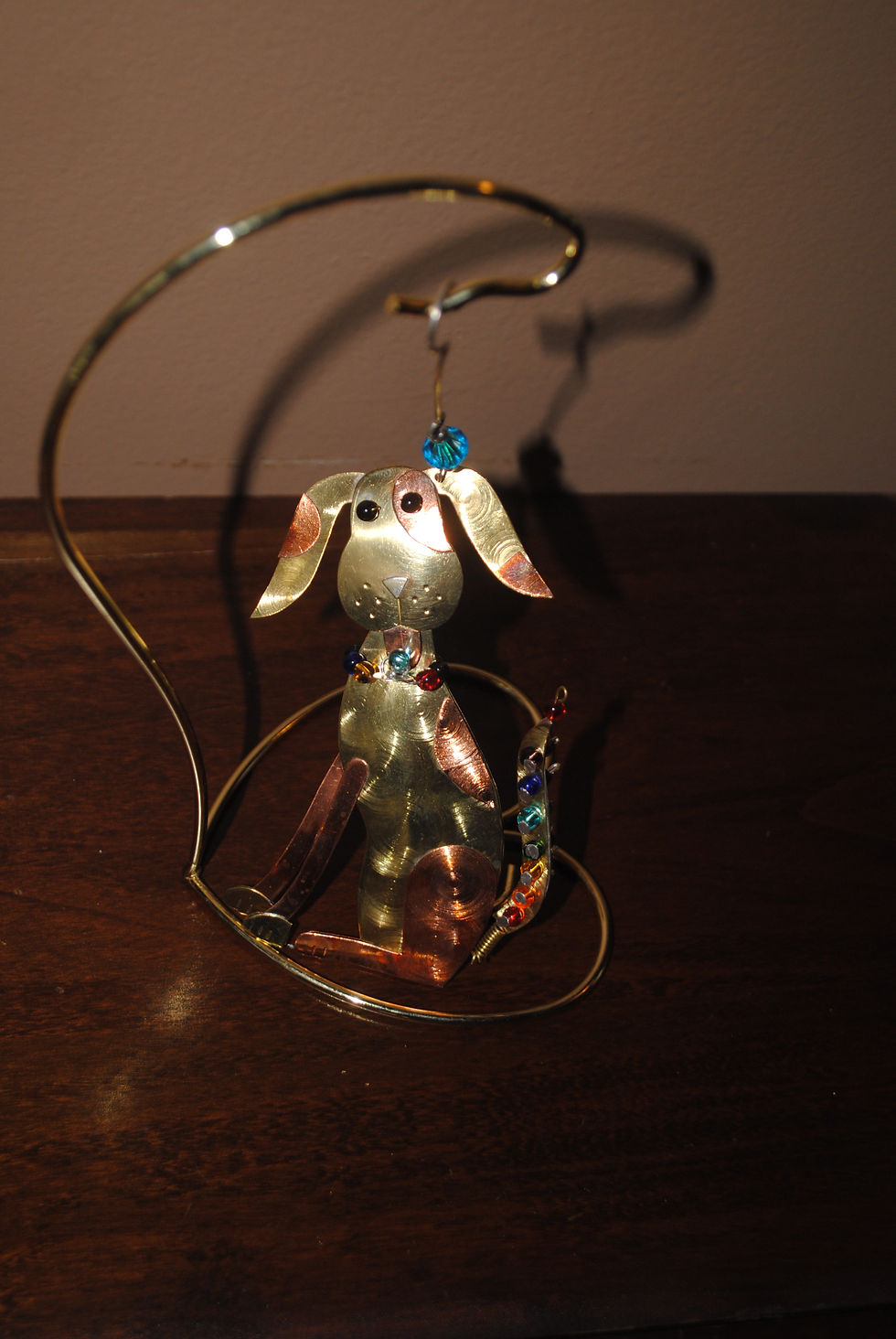 29: Hand-Made Dog Ornament