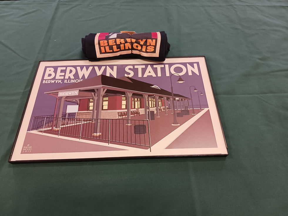 02: Berwyn Station Print + T-shirt