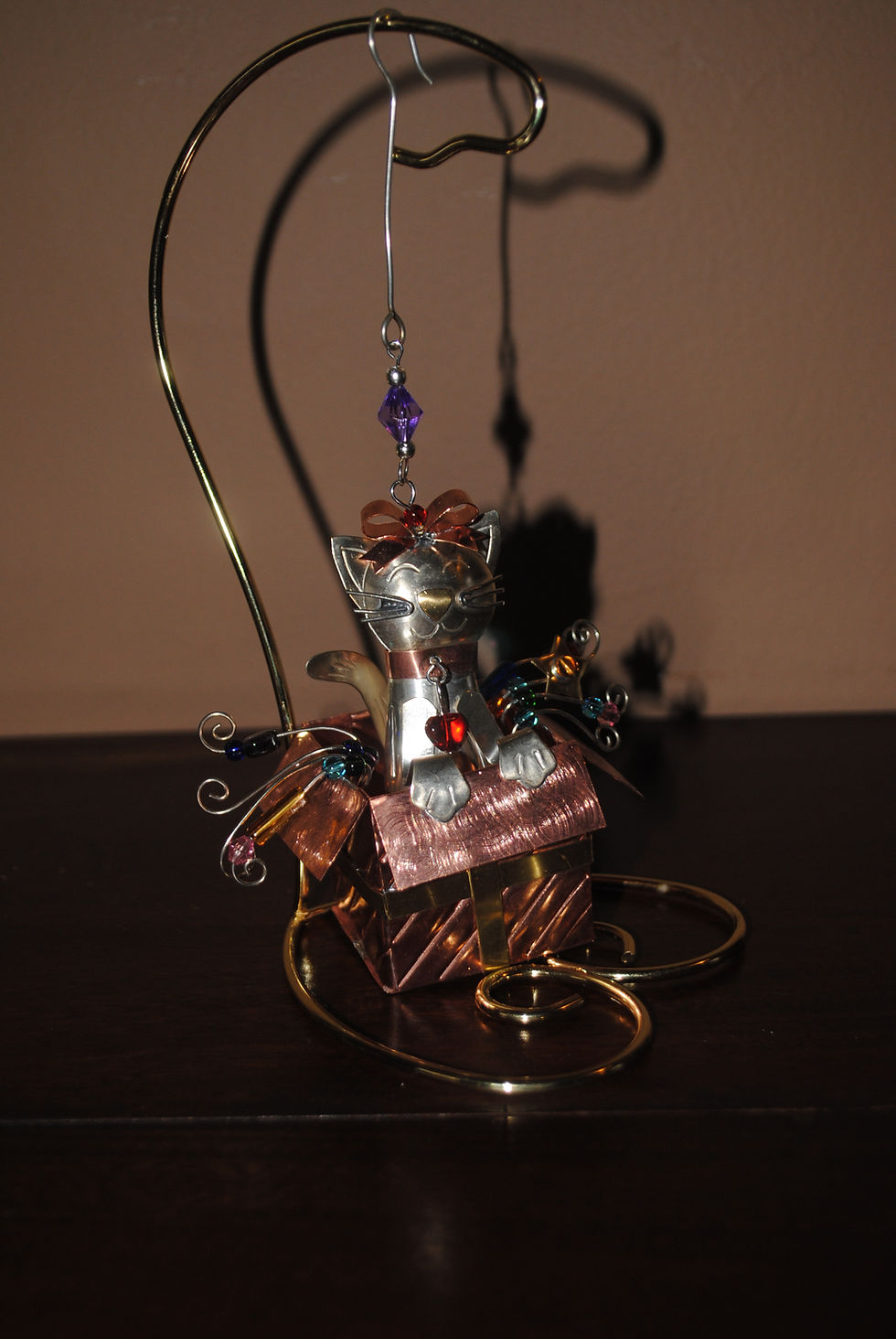 28: Hand-Made Cat Ornament