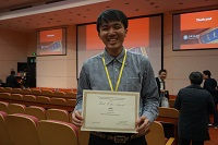 鮎川 翔さん The 21st Cross Straits Symposium on Energy and Environmental Science and Technologyにてポスター賞受賞