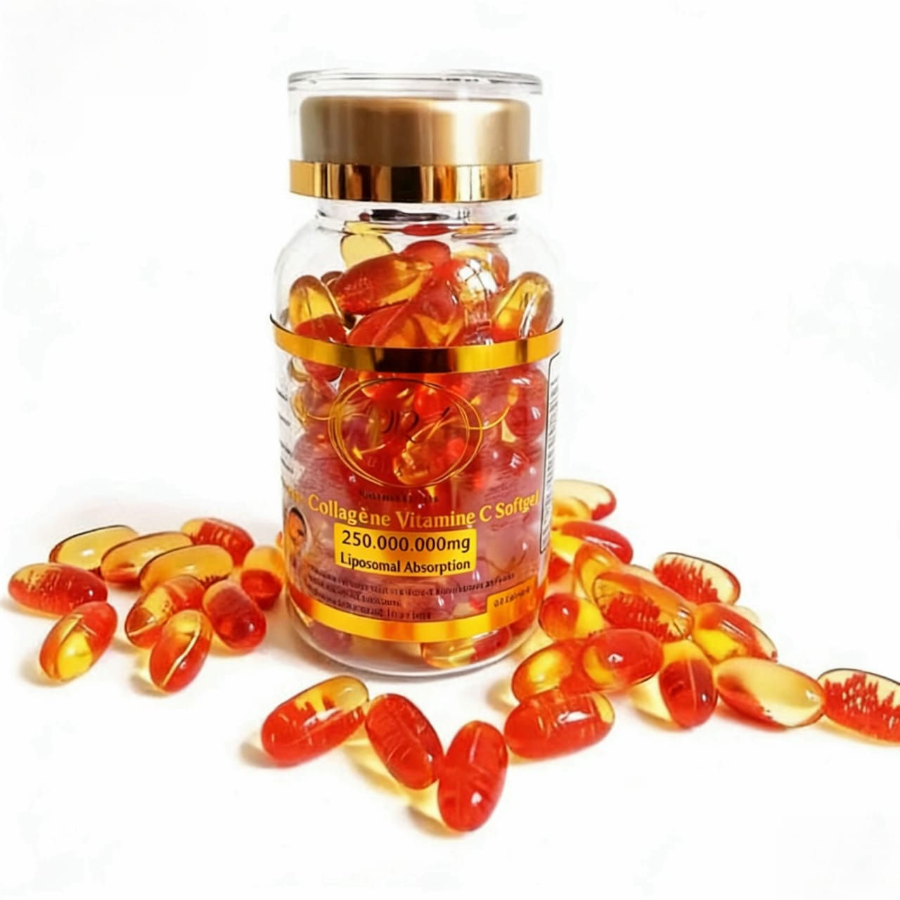 Softgel liposomal gluthathione collagène extra blanchissant anti imperfection 3
