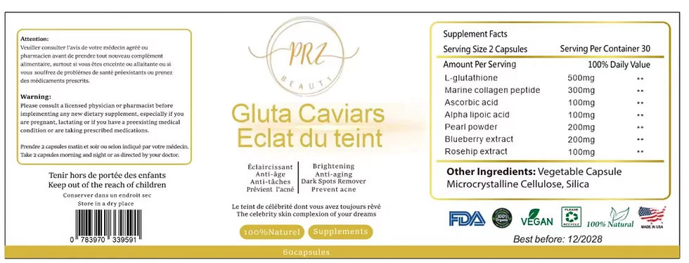 Miniature : Gluta Caviars Éclat du Teint(lots de 2)