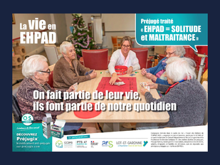 Une campagne d’affiches pour regarder les EHPAD autrement