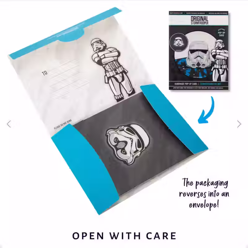 Thumbnail: STORMTROOPER POP UP 3D HELMEST - ORIGINAL STORMTROOPER BY CARDOLOGY