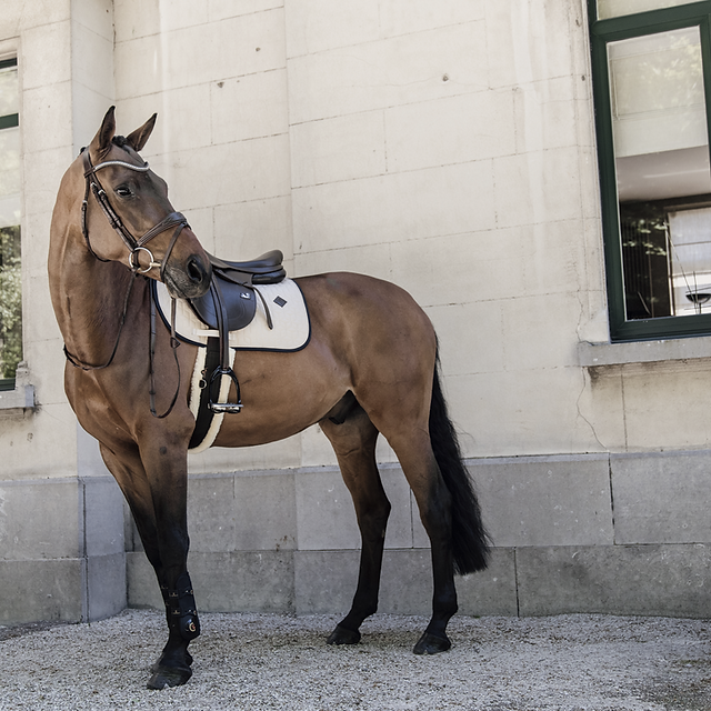 TAPIS DE SELLE SOFTSHELL BEIGE KENTUCKY HORSEWEAR