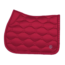 Tapis de selle Ruffle cranberry red - PS of Sweden