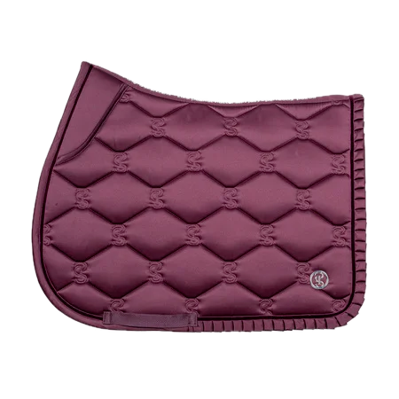 Tapis de selle Ruffle plum - PS of Sweden