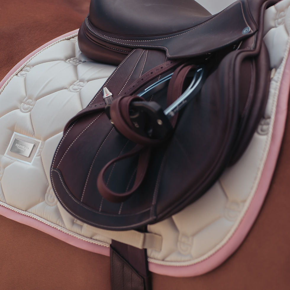 Thumbnail: Tapis de Selle Desert Rose - Equestrian Stockholm