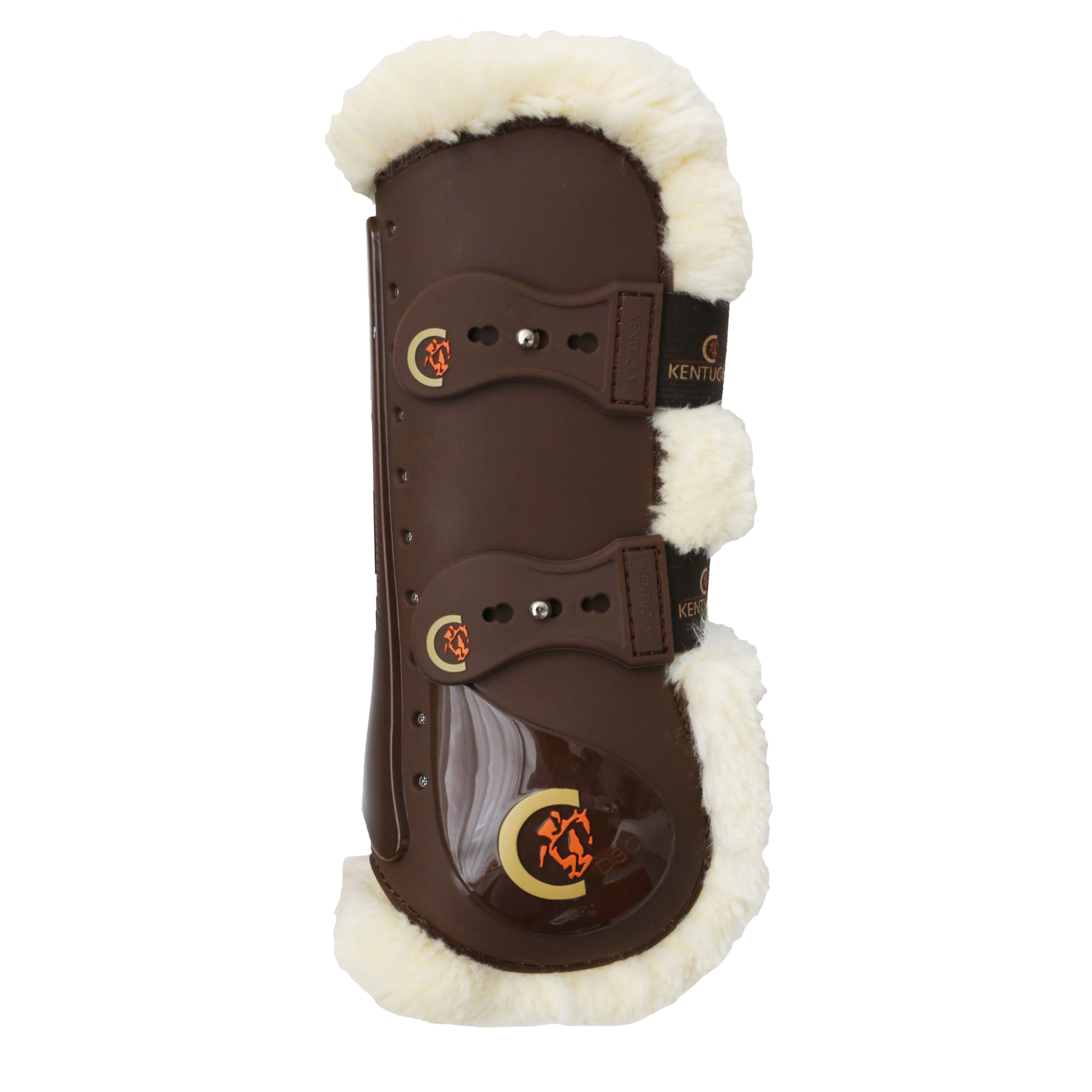 Guêtres Elastic Moumoute Marron - Kentucky Horsewear