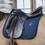 Thumbnail: Tapis de Selle Dressage Classique Bleu - Kentucky Horsewear