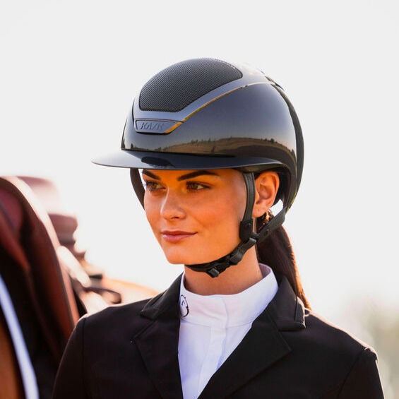 Thumbnail: Casque Star Lady Pure Shine Anthracite - KASK
