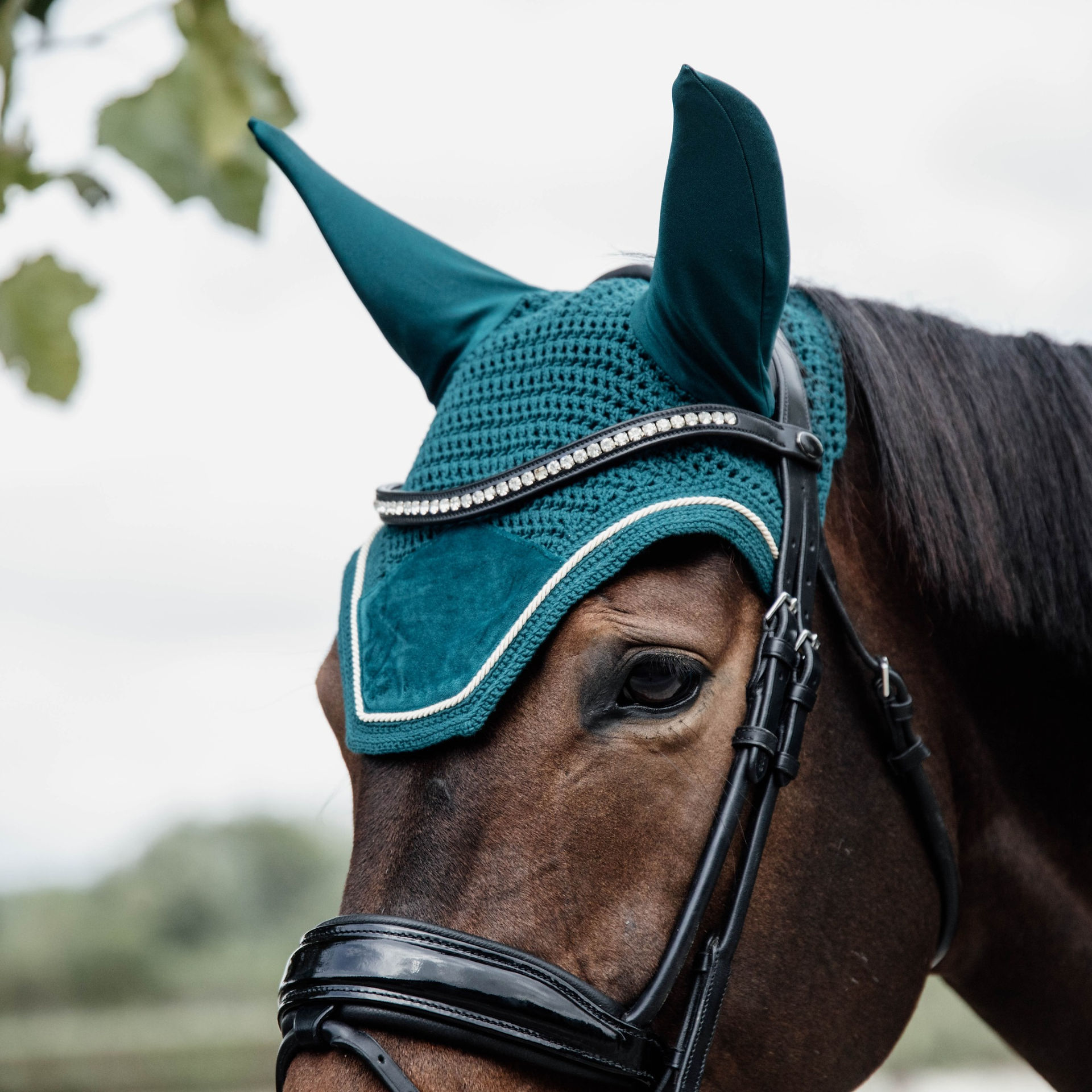 BONNET VELVET ÉMERAUDE KENTUCKY HORSEWEAR