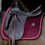 Thumbnail: Tapis de Selle Dressage Velvet Bordeaux - Kentucky Horsewear