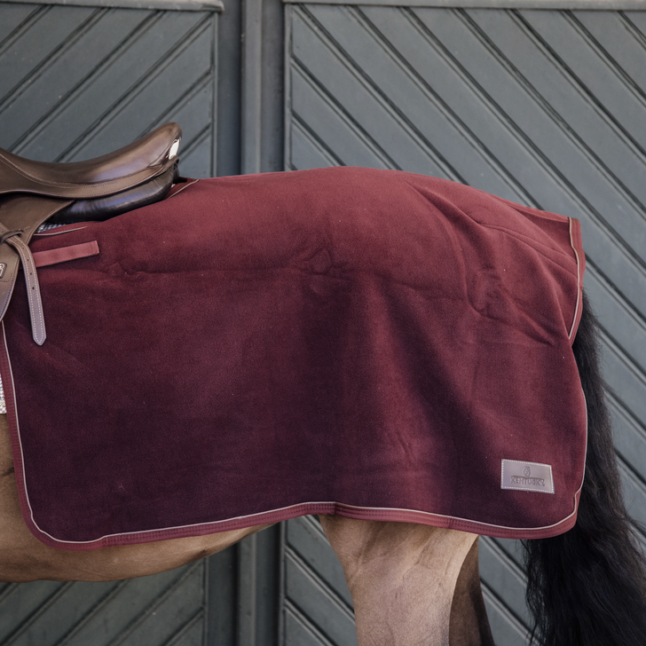 Miniature : Couvre-reins carré Heavy Fleece - Kentucky Horsewear