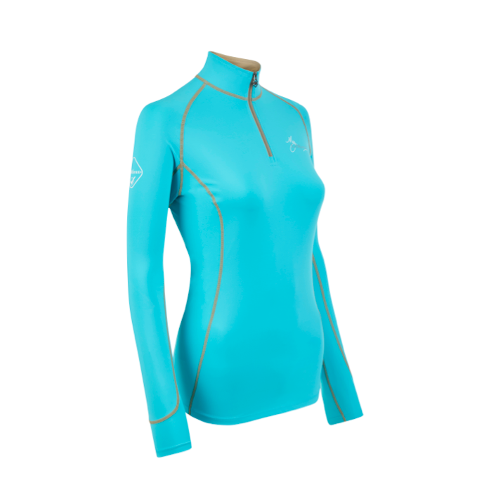 Miniature : Base Layer Manches Longues Azure - LeMieux
